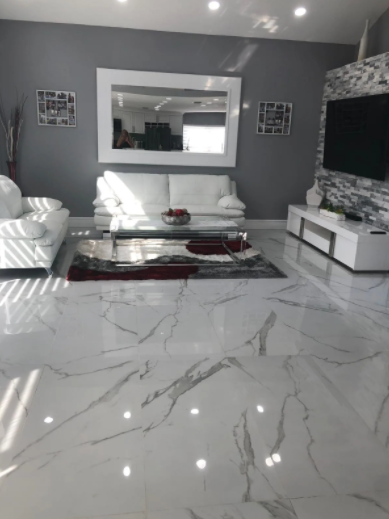 marble floor room